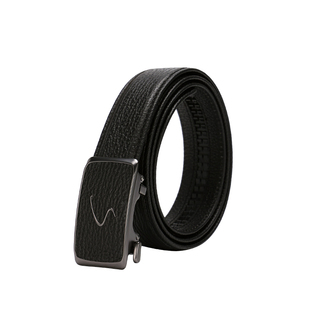 沙驰男士真皮腰带头层牛皮2026新款高档正品内穿自动扣皮带