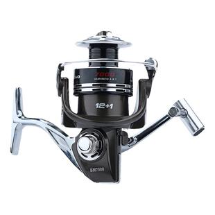 全金属鱼轮纺车轮海竿轮远投轮7000 8000 9000 10000型纺车渔线轮