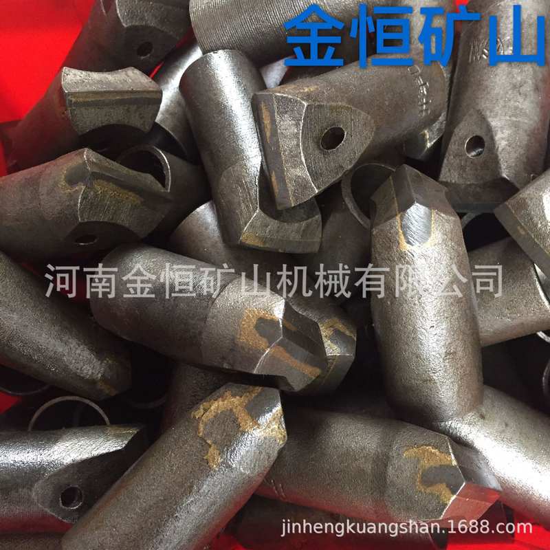 矿用一字风钻头凿岩机用钻头锚杆球齿钎头28/32/38/40/42
