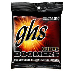 美产GHS GBXL 电吉他弦09-42 010镀镍钢琴弦 BOOMERS 7弦吉它弦线