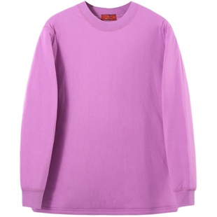 中老年保暖内衣套装男女纯棉老人棉袄棉裤加厚套头三层夹棉南极棉