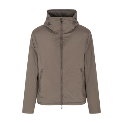 阿玛尼男士连帽短款商务休闲棉服