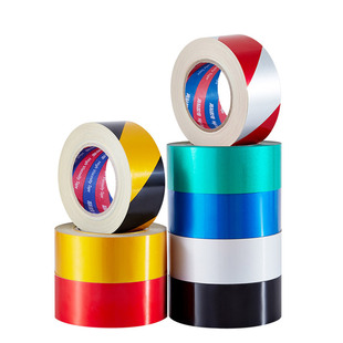 5cm10cm黑黄斜纹反光膜警示胶带反光贴条地贴纸防水安全标识警戒夜间防撞反光贴不留痕强力粘贴耐磨