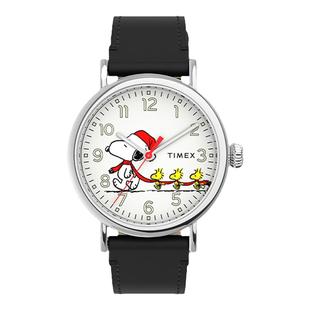 TIMEX天美时Peanuts圣诞联名史努比时尚潮流官方正品男女石英手表