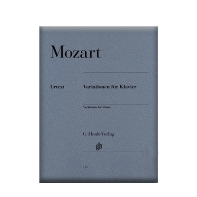 莫扎特变奏曲集钢琴独奏带指法