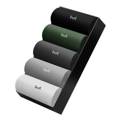 猫人袜子纯棉男中筒袜防脚气防臭