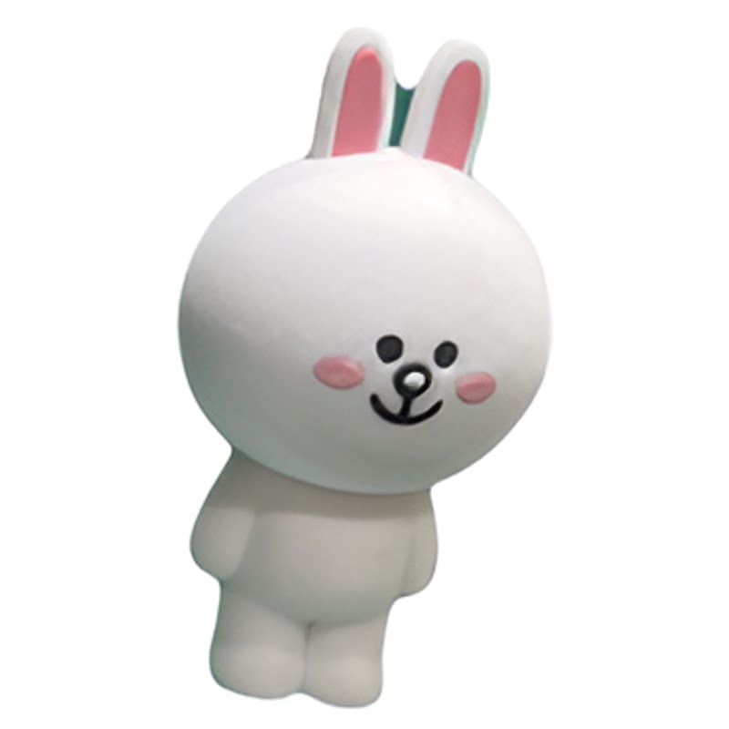 布朗熊河㹨遇見URDU植絨系列盲盒 LINE FRIENDSmeetsUR兔子熊大