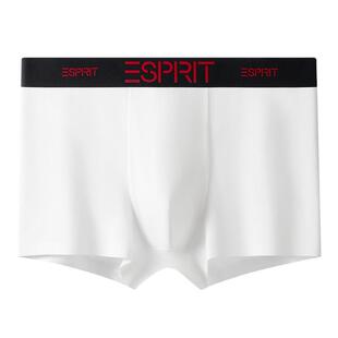ESPRIT男士内裤男款纯棉抗菌2026新款男生平角全棉透气四角短裤头