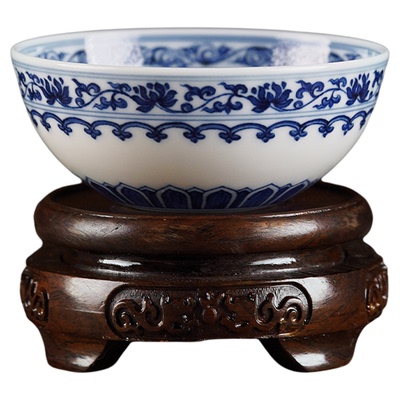 晓隐柴窑景德镇宝相普洱杯