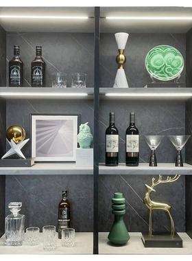 简约现代酒柜家居摆件软装饰品