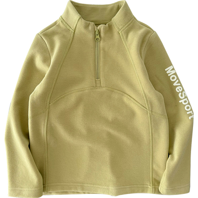 男童加厚打底衫户外运动保暖上衣