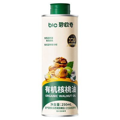 碧欧奇有机核桃油可热炒凉拌