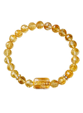 宫里上新正品天然黄塔晶手串