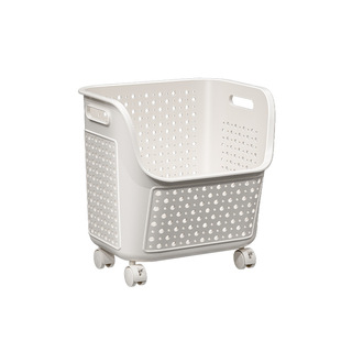 浴室柜下脏衣篓家用高颜值防水可移动脏衣服收纳筐大容量洗衣篮子