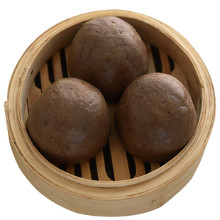 山东手工纯荞麦窝窝头杂粮粗粮馒头早餐速食饱腹粗纤维黑苦荞12个