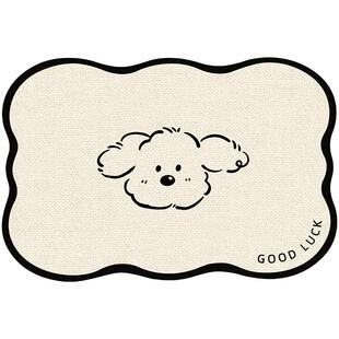 浴室地垫卡通家用吸水防滑脚垫硅藻泥速干地毯卫生间门口卫浴垫子