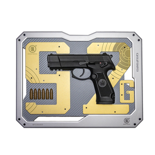 建设工业半剖枪模摆件不可发射模型191珠海航展兵装文创纪念品92g