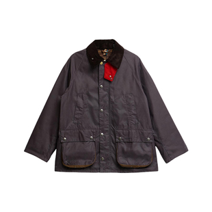Barbour x Paul Smith联名OS Bedale男女同款宽松油蜡夹克