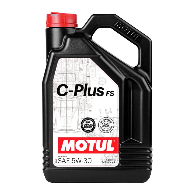 摩特(MOTUL) C-PLUS FS全合成汽车发动机机油 5W-30 API SP级