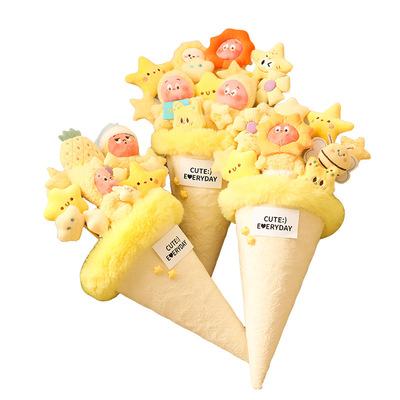 【星星人玩偶花束】生日礼物女生