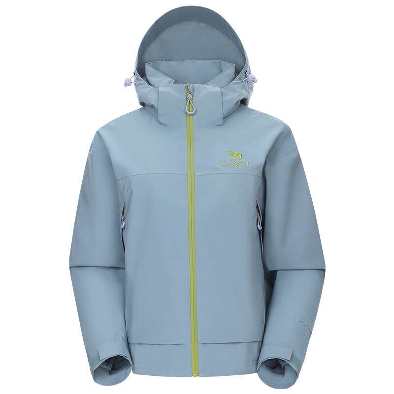 骆驼三防冲锋衣外套女户外登山服