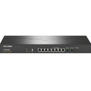 普联TP-LINK TL-ER3228ET万兆2光企业级有线路由器8网4口2.5G超千兆VLAN多网段云展异地组网上网行为管理审计
