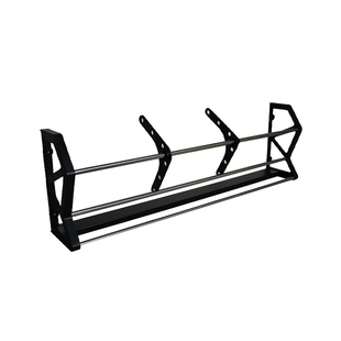 防盗门磁吸门上鞋架双层家用门口简易鞋架12颗磁铁收纳架门后鞋架