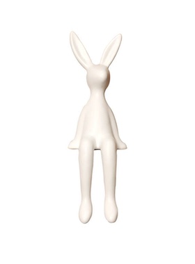 高级感轻奢坐姿兔子小摆件装饰品