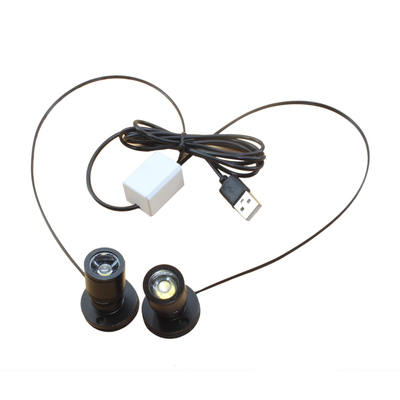 USB灯迷你射灯七色灯光LED小夜灯