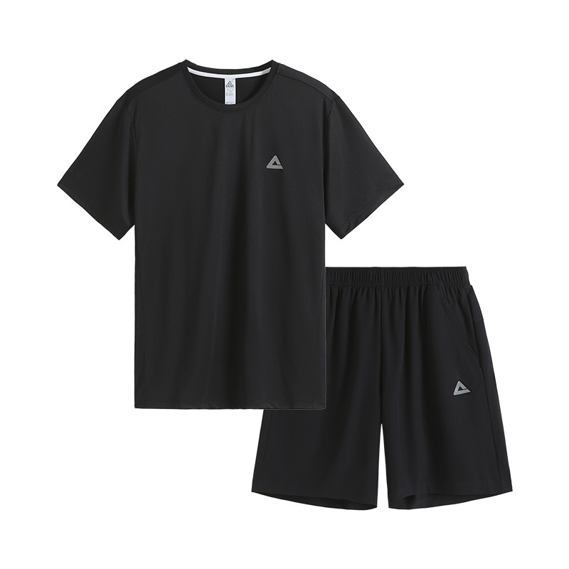 匹克速干套装男夏新款健身运动服