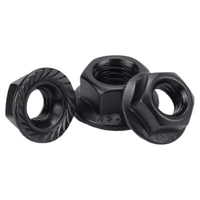 【全网热销】黑色304法兰螺母