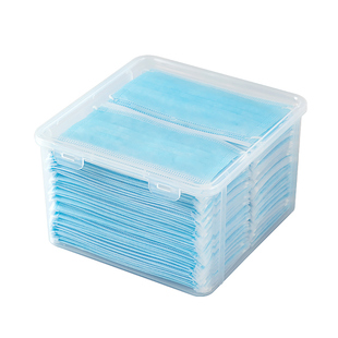 小药箱家庭装家用药物透明塑料收纳盒常备口服药品口罩整理医药箱