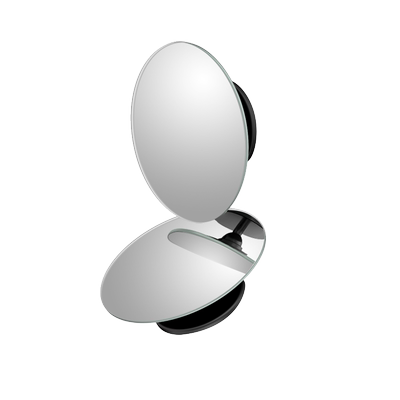 【倒车神器】360度高清防水后视镜小圆镜