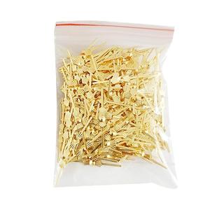 水晶灯饰配件 金色铜蝴蝶扣DIY珠帘金属配件水晶三角条连接器包邮