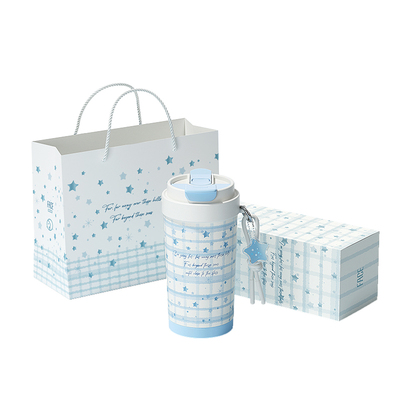 face星星陶瓷内胆保温杯