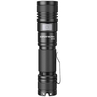 SUPERFIRE神火Q18强光手电筒变焦远射USB充电家便携圆调焦户外灯