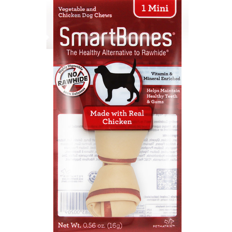 SmartBones狗零食磨牙洁齿棒