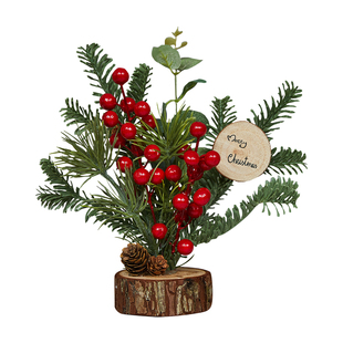 圣诞节装饰品迷你小型圣诞树桌面摆件餐桌咖啡厅场景布置拍照道具