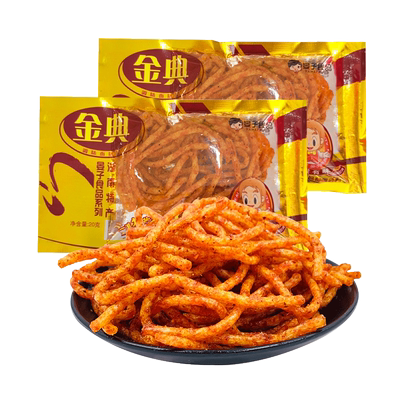 金典辣条香辣丝童年零食