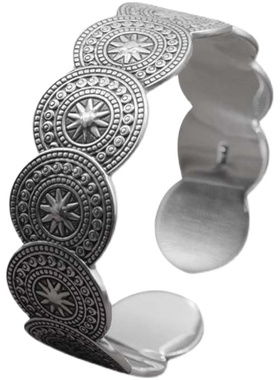 复古民族风礼物纯银手镯