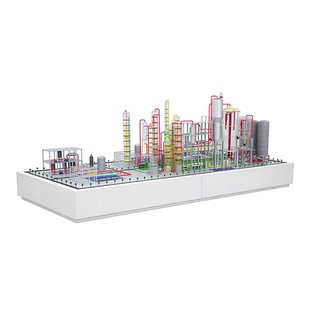煤化工反应装置设备模型定做煤化工厂工艺流程展示模型沙盘定制