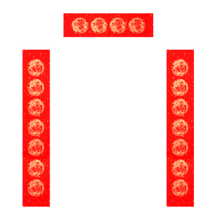 描红春联纸过年自写对联专用纸临摹书法2026年新款欧楷行楷初学自写颜体万年红七言春节大门乔迁结婚