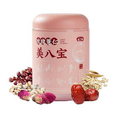 燕之坊玫瑰红枣五红粉代餐粉450g