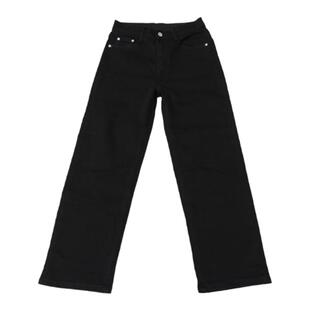 真真的显瘦 MiniBrand春秋高腰百搭时尚休闲有型直筒烟管牛仔裤女