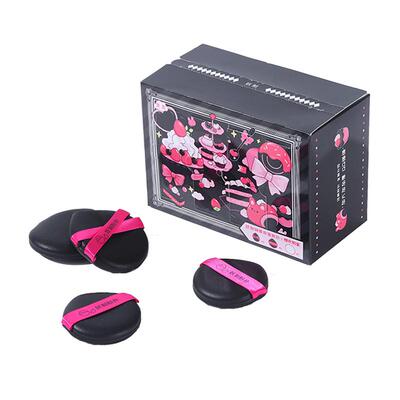 妖制特厚皮面粉扑4枚装