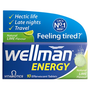 【临期】wellman英国薇塔贝尔男士复合维生素泡腾片B族维生素C