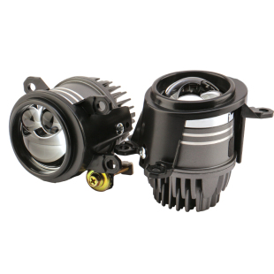 适用丰田威兰达雾灯总成威飒改装LED激光雾灯双光透镜远近光一体