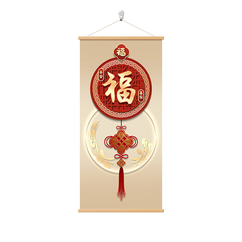 新中式入户玄关装饰画寓意好挂画