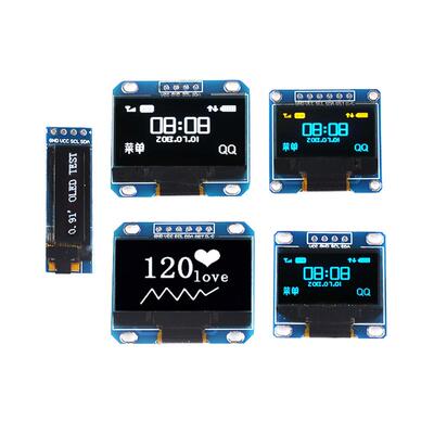 0.96寸OLED显示屏模块1306驱动