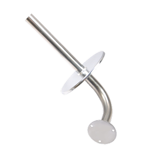 超市竖放单头连卷袋支架散称区手撕袋挂架不锈钢散称袋架子湿手器